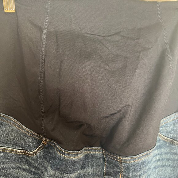 Isabel Maternity Over the Belly Panel Skinny Bootcut Denim Jeans - Picture 8 of 11